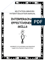 INTERPERSONAL EFFECTIVENESS SKILLS MANUAL E-Version