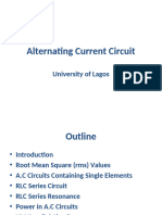 WEEK8 Alternating Current