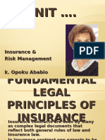 5 Legal Principles and Contracts in Insurance