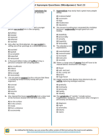 1736 - Advanced-Level-Synonym-Questions-Wordpower-Test-23 - Englishtestsonline - Com 2