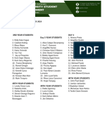 Senator-Paocom Cabanag List of Marshals For The Academic Year 2023-2024