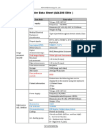 Data Sheet - AQ-200 Elite