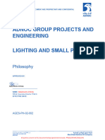 Lighting and Small Power Philosophy