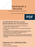 Comunicación y Escucha