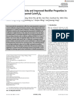 Strong Piezoelectricity and Improved Rectifier Properties in Mono - and Multilayered CuInP2S6