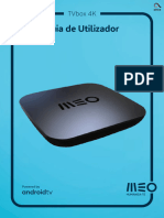 GuiaUtilizador MEO Android TV A5 Branco