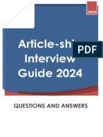 Article-Ship Interview Guide