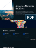 Aspectos Naturais Da Africa