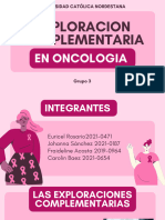 Exploracion Complementaria Oncologia