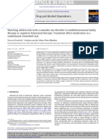 Hendriks Et Al (2012) Matching Adolescents With A Cannabis Use Disorder To MDFT or CBT