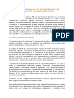 Organismos Judiciales y Extrajudiciales de Protección y Sanción Del Menor