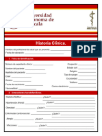 Historia Clinica Geriatria