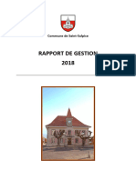 Comm ST Sulpice Rapport 2018