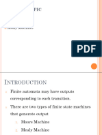 Lecture 7-8 - Mealy Moore Machines - II