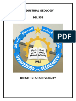 Industrial Geology SGL 358