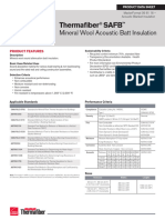 600008C Thermafiber SAFB Data Sheet EN