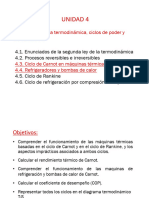 Unidad 4 - (4.3-4.4) Ciclo de Carnot en Maquinas Termicas-1