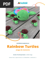 Rainbow Turtles - Juego de Memoria