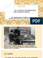 Origen de La Radio