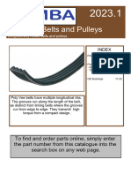 Poly Vee Belts and Pulleys