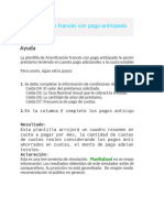 Amortizacion de Prestamo Con Pago Anticipado en Excel