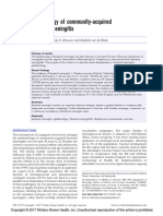 Epidemiologia de La Meningitis Bacteriana Adquirida en La Comunidad