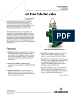 Product Bulletin Fisher Multiport Flow Selector Valve en 4261162