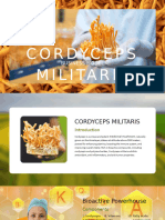 Cordyceps Business Presentation by Divya Rawat