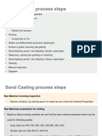 Sand Casting Process and Parameters