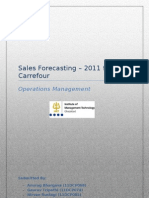 Sales Forecasting - Carrefour