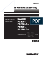 Manual de Serviço Komatsu PC 200-8, 200lc-8, 220-8 e 220lc-8