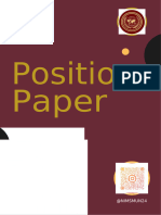 Position Paper Guide