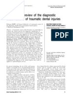 A Systematic Review of The Diagnostic Classifications of Traumatic Dental Injuries