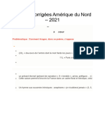 Annales Corrigées Amérique Du Nord - 2021 - Corrigé