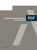 ARES PRD Rapport de Resultats Des Programmes 2010 2011 2012