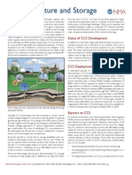 Carbon Capture and Storage: Status of CCS Development