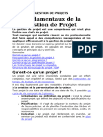 Gestion de Projets, Tout Savoir