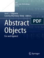 FALGUERA, J. L. MARTÍNEZ-VIDAL, C. - Abstract Objects. For and Against