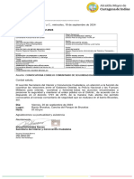 Convocatoria Consejo Comunitario de Seguridad Barrio Bruselas.