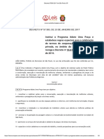 Decreto 57583.17 - Adote Uma Praça