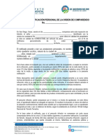 ACTA DE NOTIFICACIÓN PERSONAL DE LA ORDEN DE COMPARENDO Cesar