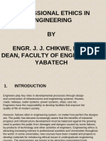 Professional Ethics in Engineering