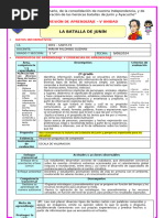 2º Adicional Sesion La Batalla de Junin