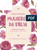 Fichas de Resumo - Mulheres Da Bíblia