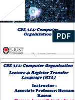 Lecture 4 Computer Organization