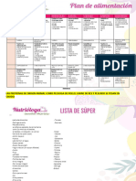 Menú Semanal PDF