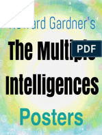 Multiple Intelligences Posters