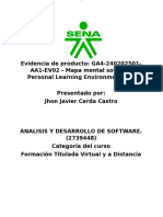 Mapa Mental Sobre Su Personal Learning Environment PLE