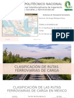 Rutas Ferroviarias de Carga