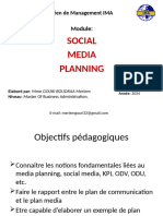 Cours Social Media & Planning